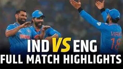 IND vs ENG highlights: India beats England by 100 runs, defending ...