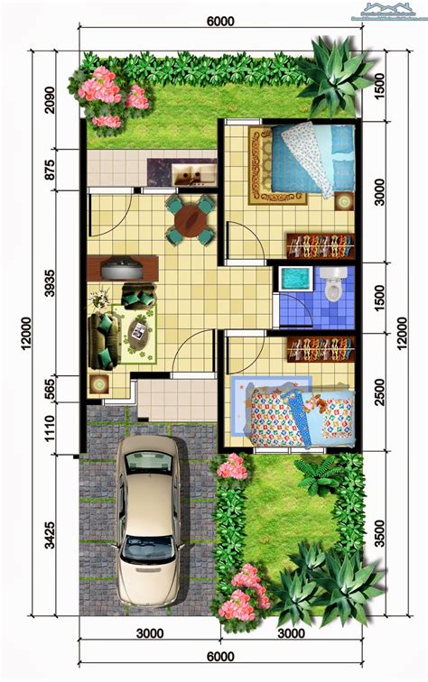 desain denah rumah minimalis  lantai desain minimalis
