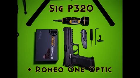 Sig P Romeo One Optic Installation Gas Pedal Takedown Lever