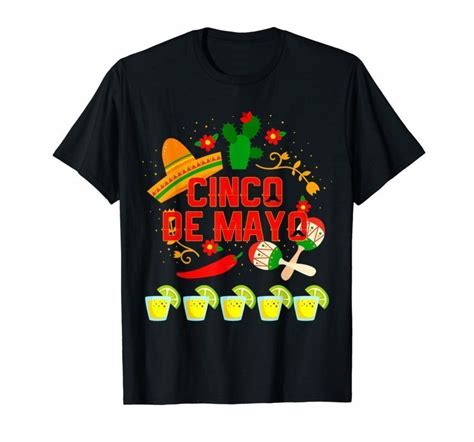 Fiesta Cinco De Mayo T Shirt Cinco De Mayo Costume Shirt