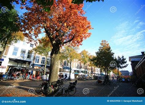 Grote Markt Aka Great Market Square In Antwerp Belgium With Guild