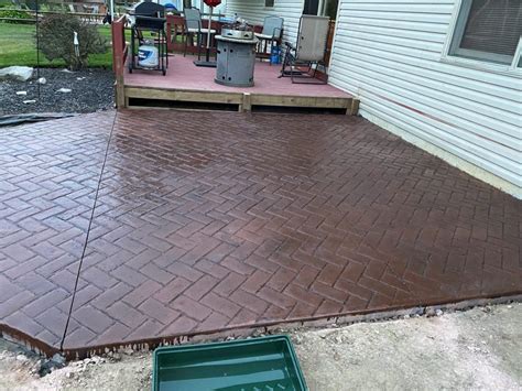 Stamped Concrete Patio