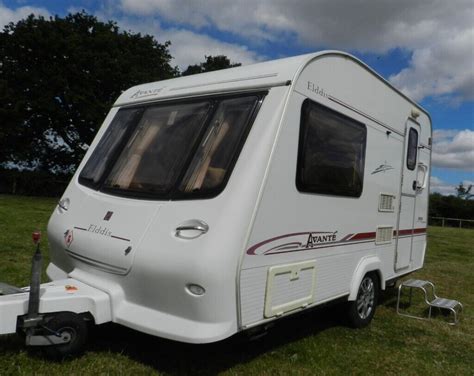 Compact Elddis Avante 362 Small Lightweight Touring Caravan Awning