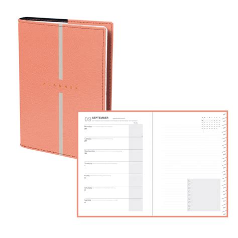 Agenda Quovadis Plan Week X Cm Billy Rose Blush Semaine