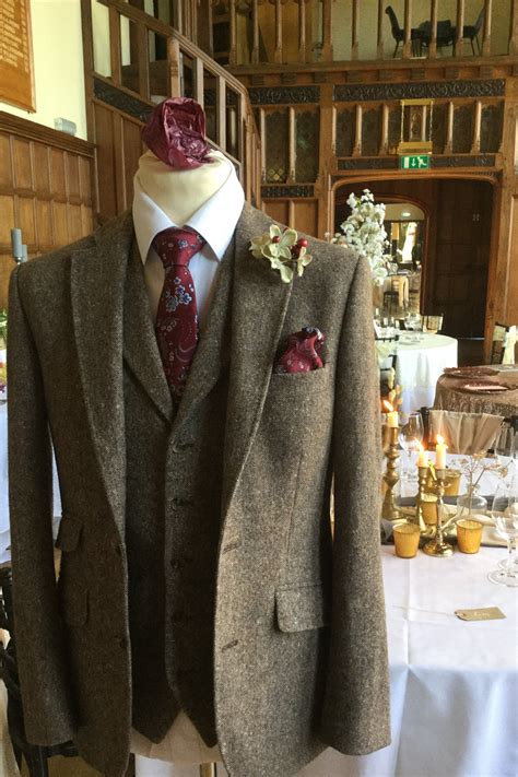 Black Tie Menswear Tweed Suit Hire Berkshire Hampshire And Surrey