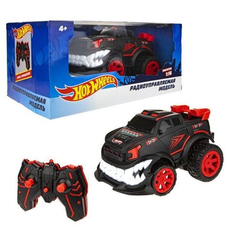 Машинка на пульте управления Hot Wheels Внедорожник световые эффекты купить на OZON по низкой