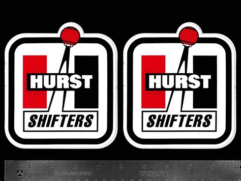 Hurst Shifters Set Of Original Vintage S S Racing Decals