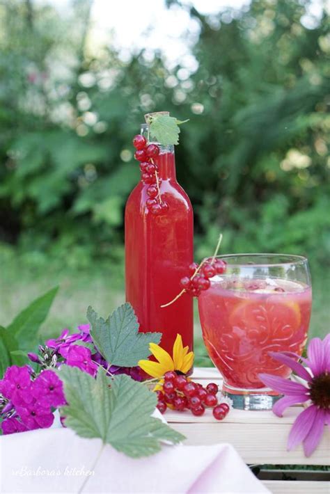 Rybízový sirup – reBarbora's kitchen