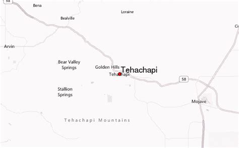 Tehachapi Weather Forecast