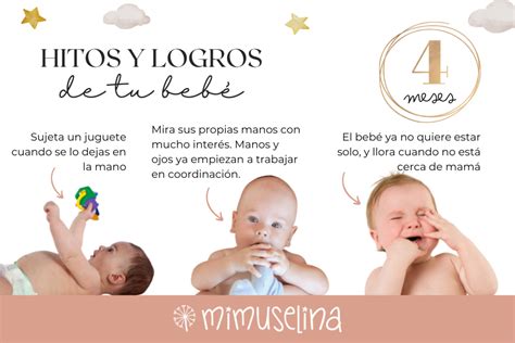 Hitos Del Desarrollo Y Logros Del Beb De Meses Mimuselina Blog