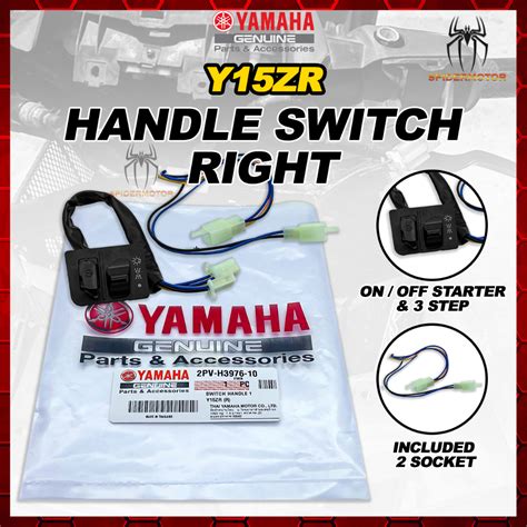 Handle Switch Yamaha Y Zr Y V Left L H Right R H On Off Original