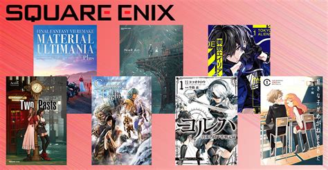 Square Enix Anuncia Livros e Mangas para 2022 Nós Nerds