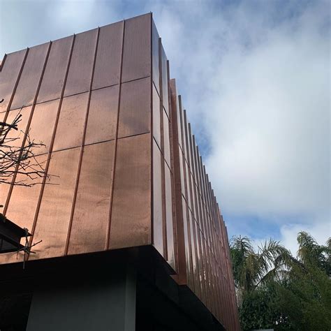 Copper Standing Seam Metal Cladding Systems Deliver