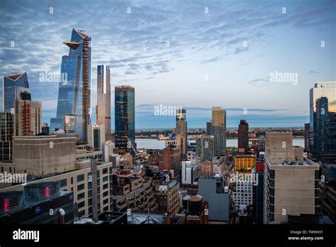 New York Usa May 6th 2019 City Skyline Aerial View Of Manhattan