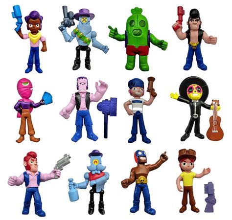 Brawl Stars Figurki Duże Zestaw Gra 12 szt Zestaw 8449936507