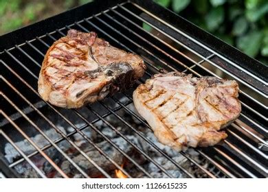 Grilled T Bone Chop Pork Images Stock Photos Vectors