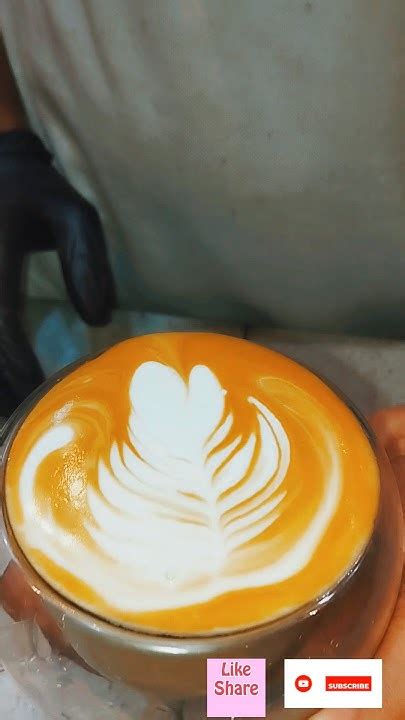 Latte Art For Beginners How To Pour Rosetta Latte Art 🌹 ️🥰 Latte Art