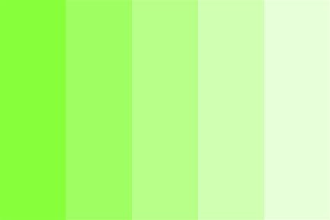 Electric Asparagus Color Palette