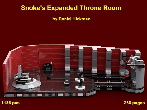 LEGO MOC Snoke S Expanded Throne Room By Wheelsspinnin Rebrickable