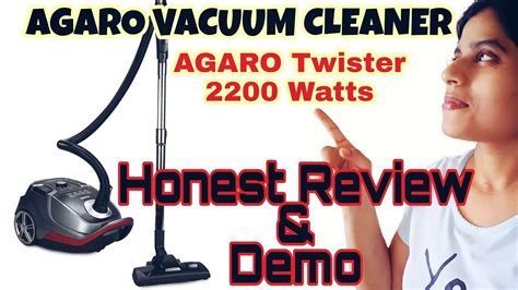 Agaro Vacuum Cleaner Agaro Twister 2200 Watts Dry Vacuum Cleaner Review And Demo Shivankis