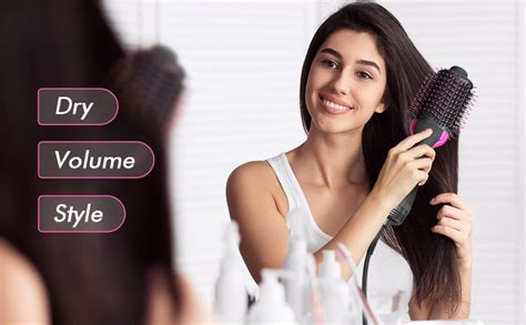 Focala Hair Dryer Brush Blow Dryer Hot Air Brush One Step Hairdryer And Styler Volumizer For