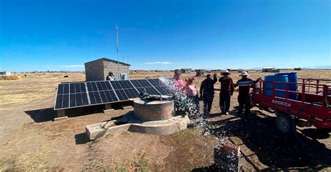 Puno Autoridad Nacional Del Agua Habilitó 383 Pozos De Agua Para Enfrentar El Déficit Hídrico