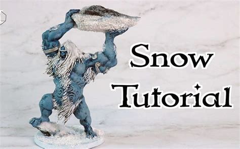 Our Latest Tutorial Teaches You How To Create Snow And Ice Effects For