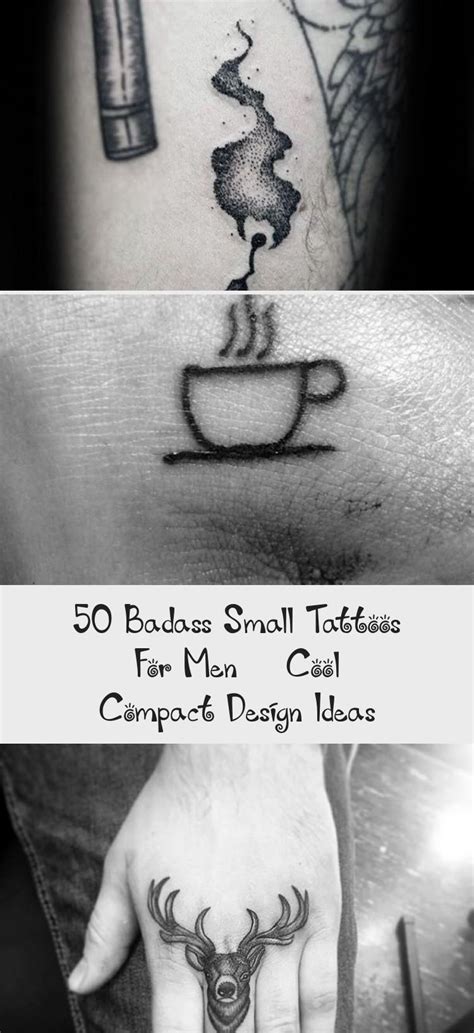 50 Badass Small Tattoos For Men Cool Compact Design Ideas Tattoos And Body Art In 2020