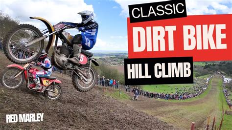 Classic Dirt Bike Hill Climb In At Red Marley Youtube