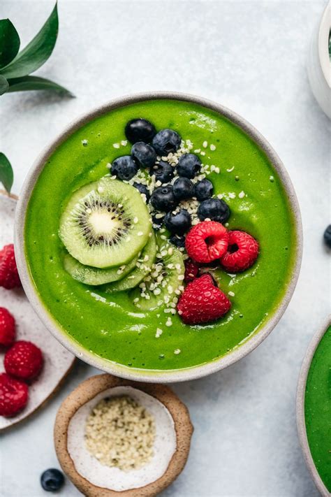 Green Smoothie Bowls Ways Vegan