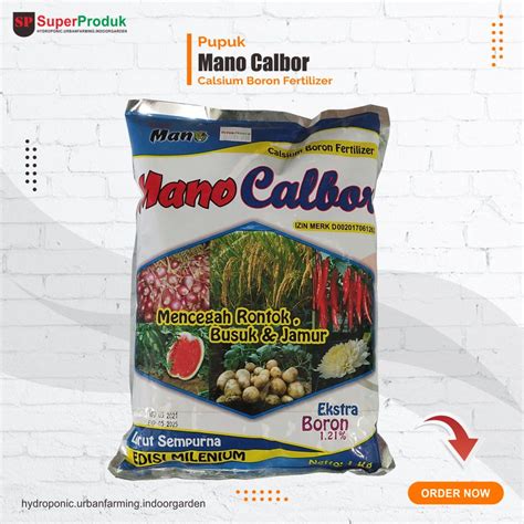 Pupuk Mano Calbor Calcium Plus Boron