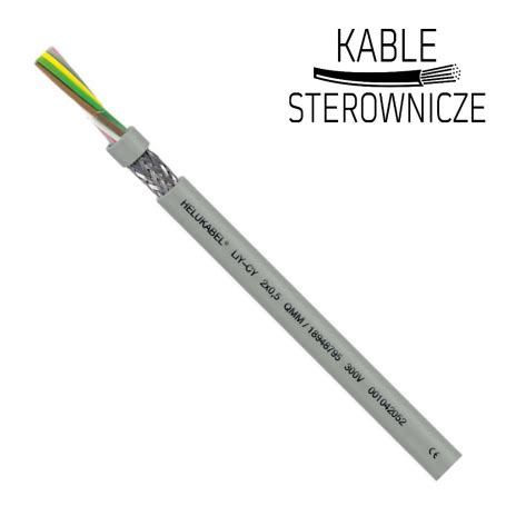 Kabel sterowniczy LIYCY 6x0 5 ekranowany Przewód LIYCY 6x0 5 HELUKABEL