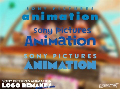 Sony Pictures Animation Print Logo Remakes by TheEstevezCompany on DeviantArt