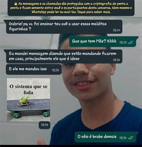 8 As mensagens e as chamadas são protegidas a criptografia de