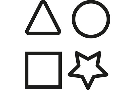 Icon of Geometric Shapes. Figure, Variat Graphic by pch.vector ...