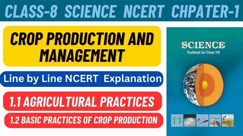 Class 8 Science Chapter 1 Crop Production And Management Part 1