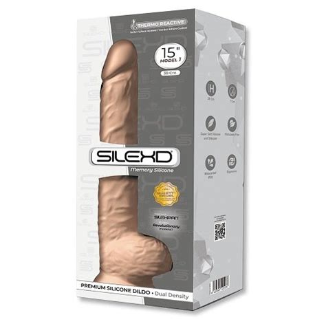 Silexd Inch Realistic Dual Density Dildo With Balls Luvvsi Sex Shop Uk