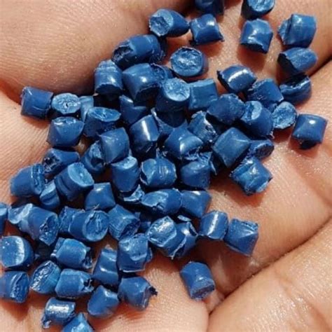 Pp Pe Colored Dark Blue Reprocessed Pp Granules For Plastic Industry