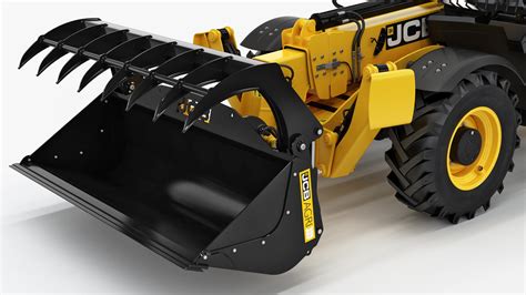 3D Telehandler JCB 535-125 Loader Grapple - TurboSquid 2039124