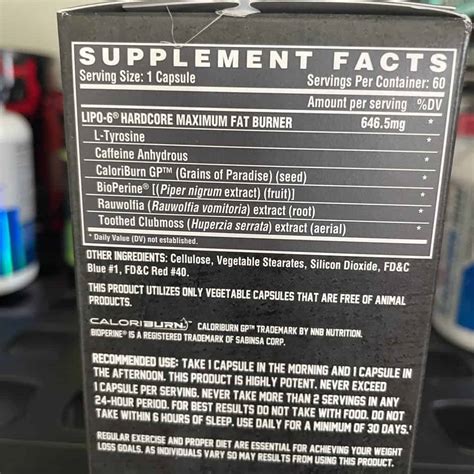 Comprar Lipo 6 Hardcore Costa Rica BodyBuildingcr