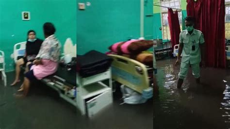 Ruang Perawatan Rsud Dr Soekardjo Kota Tasikmalaya Terendam Banjir