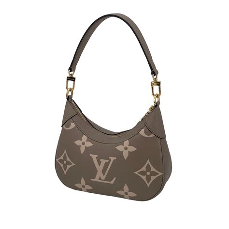 Louis Vuitton Bagatelle Monogram Empreinte Bicolor Tourterelle I Love