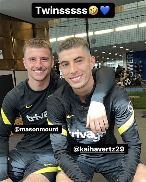 Kai Havertz And Mason Mount Haircut