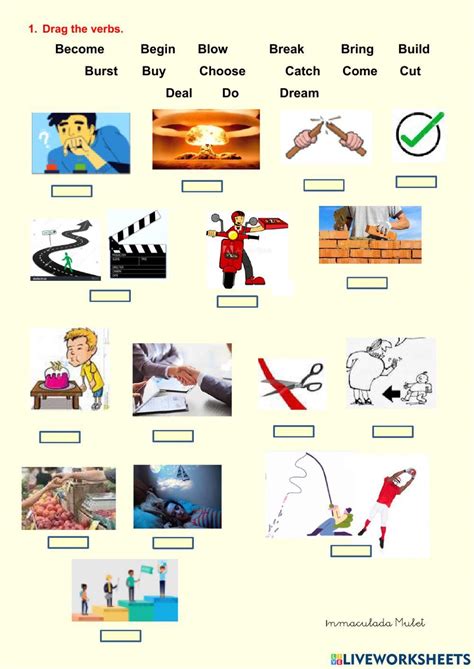 Irregular Verbs 1 1 Interactive Worksheet Live Worksheets