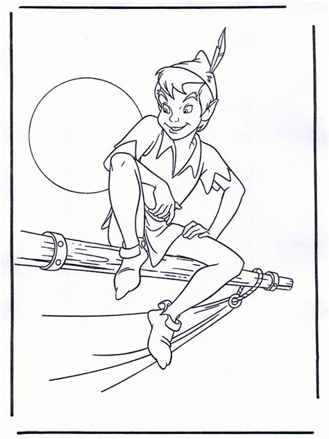 Peter Pan Lost Boys Coloring Coloring Pages