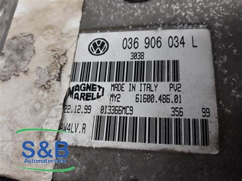 Engine Management Computer Seat Arosa V Aqq Magneti