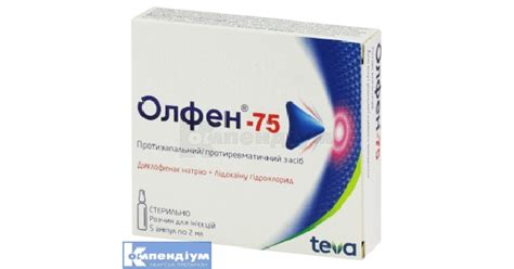 Олфен: інструкція по застосуванню, ціна в аптеках України, аналоги ...