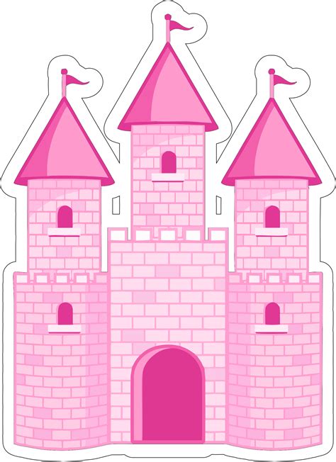 Castelo rosa desenho Aniversário da barbie Festa de princesa da