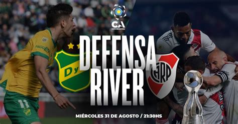 River Defensa hora TV y posibles formaciones Olé ole ar