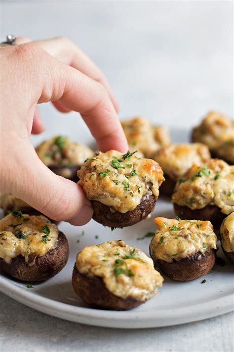 Sausage Stuffed Mushrooms Life Made Simple